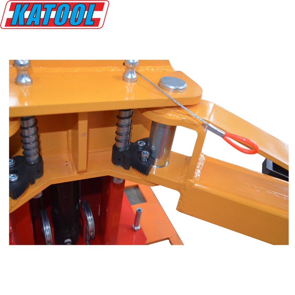 KATOOL KT-H100 10000 lbs. Floor Plate Two Post Lift