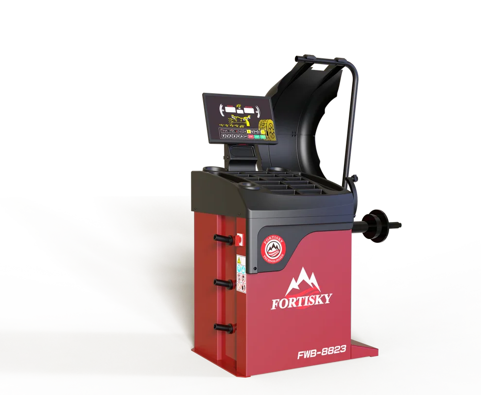 Fortisky FWB-8823 2D Car Wheel Balancer Self-Calibration w/Laser Light