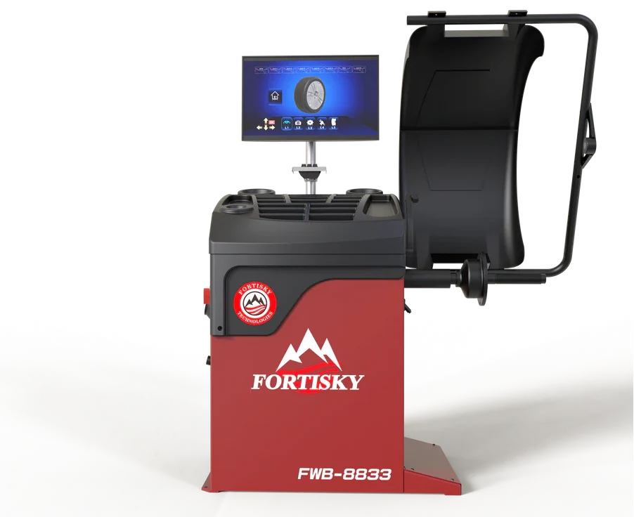 Fortisky 1670-8833 Tilt Back Tire Changer & Dynamic Screen Wheel Balancer Combo
