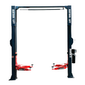 KATOOL KT-AS110D 11000 lbs. Clear Floor Two Post Lift - Direct Drive and Assymetric Arms