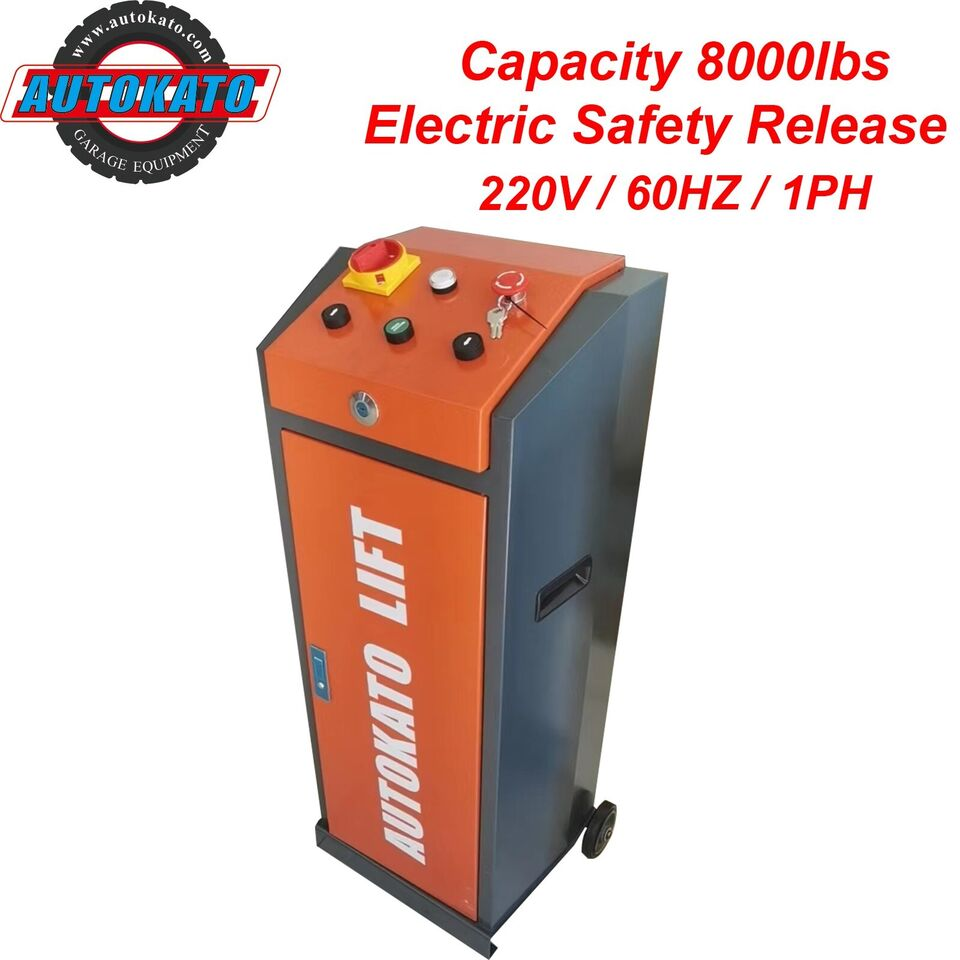 KATOOL KT-X85 8000 lbs. Scissor Lift Electric Lock Release (110v or 220v)