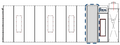 iDEAL Cross Flow Extension Kit (Solid Panel or Panel w/ Light)  - PSB-AFCF30SEPK-AK