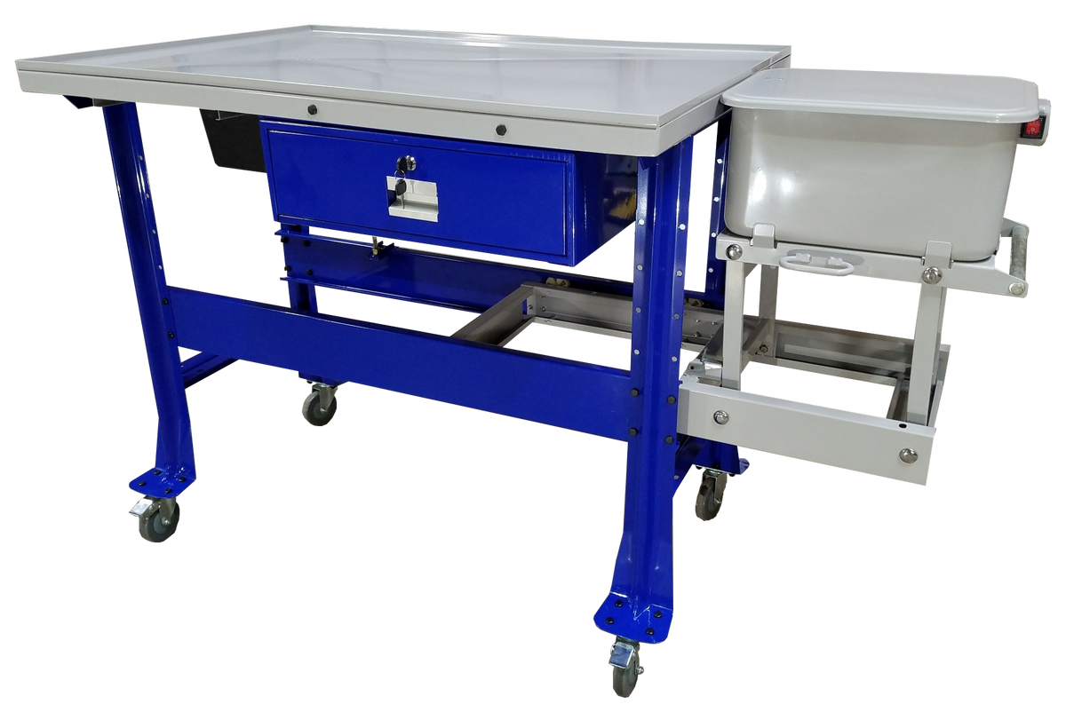 iDEAL PTDT-PW-1000 Tear Down Table And Parts Washer