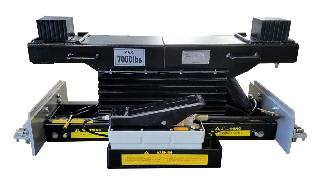 iDEAL RAJ-7K-H Rolling Air Jack 7,000lb Capacity - High Mount