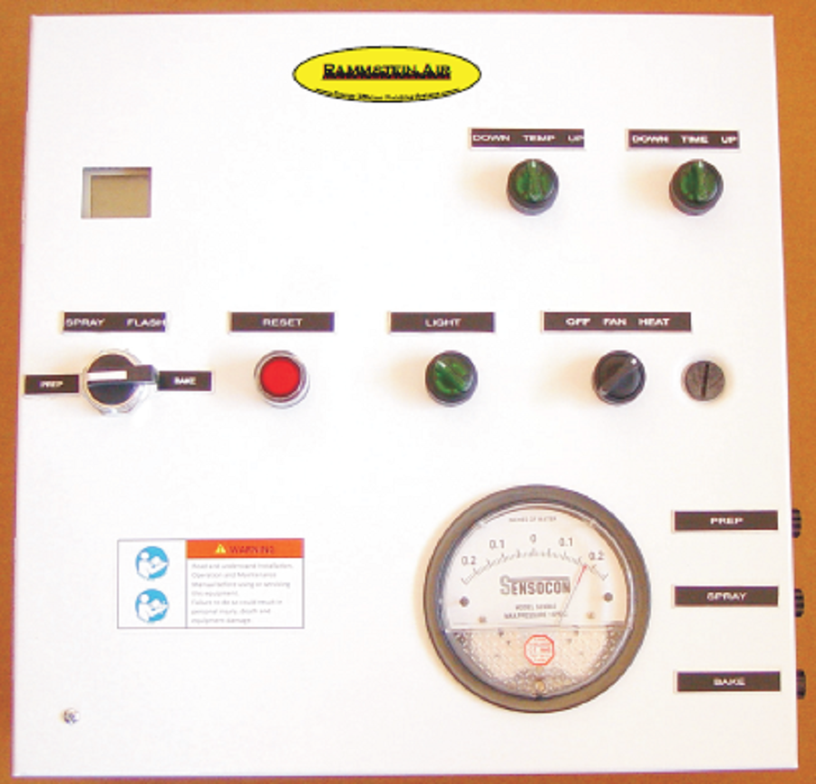Rammstein Paint Booth Gas Heater (1 Phase) - RS-1001-1PH-230V-13K-10HP