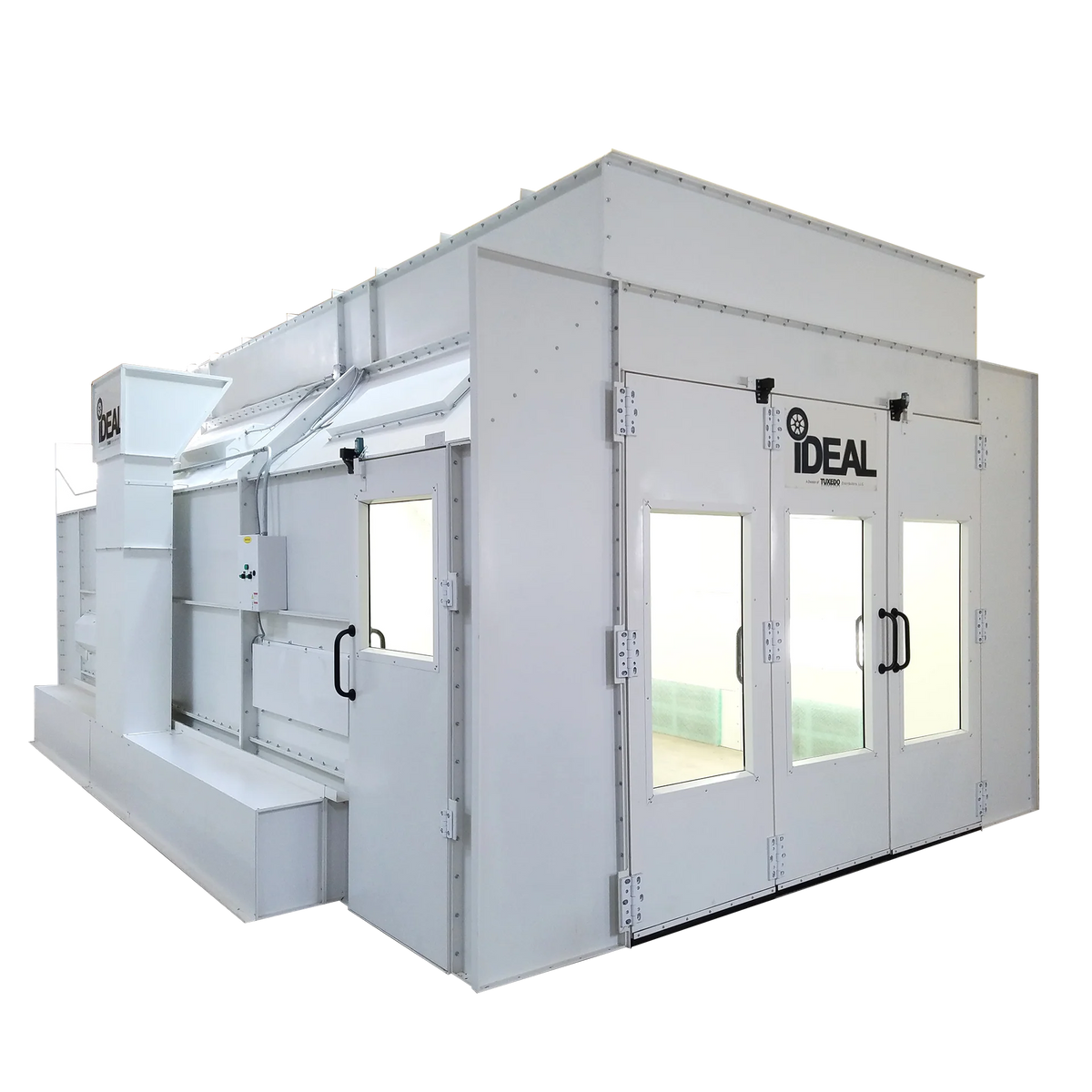 iDeal Side Down Paint Booth - PSB-SDD26B-AK