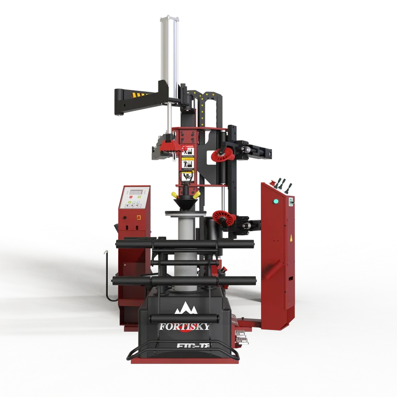 Fortisky FTC-T8 Leverless Center Post Tire Changer - Fully Automatic