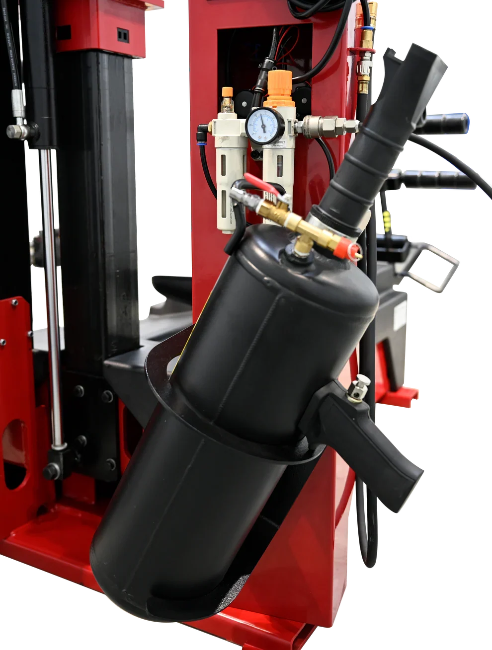 Fortisky FTC-T8 Leverless Center Post Tire Changer - Fully Automatic