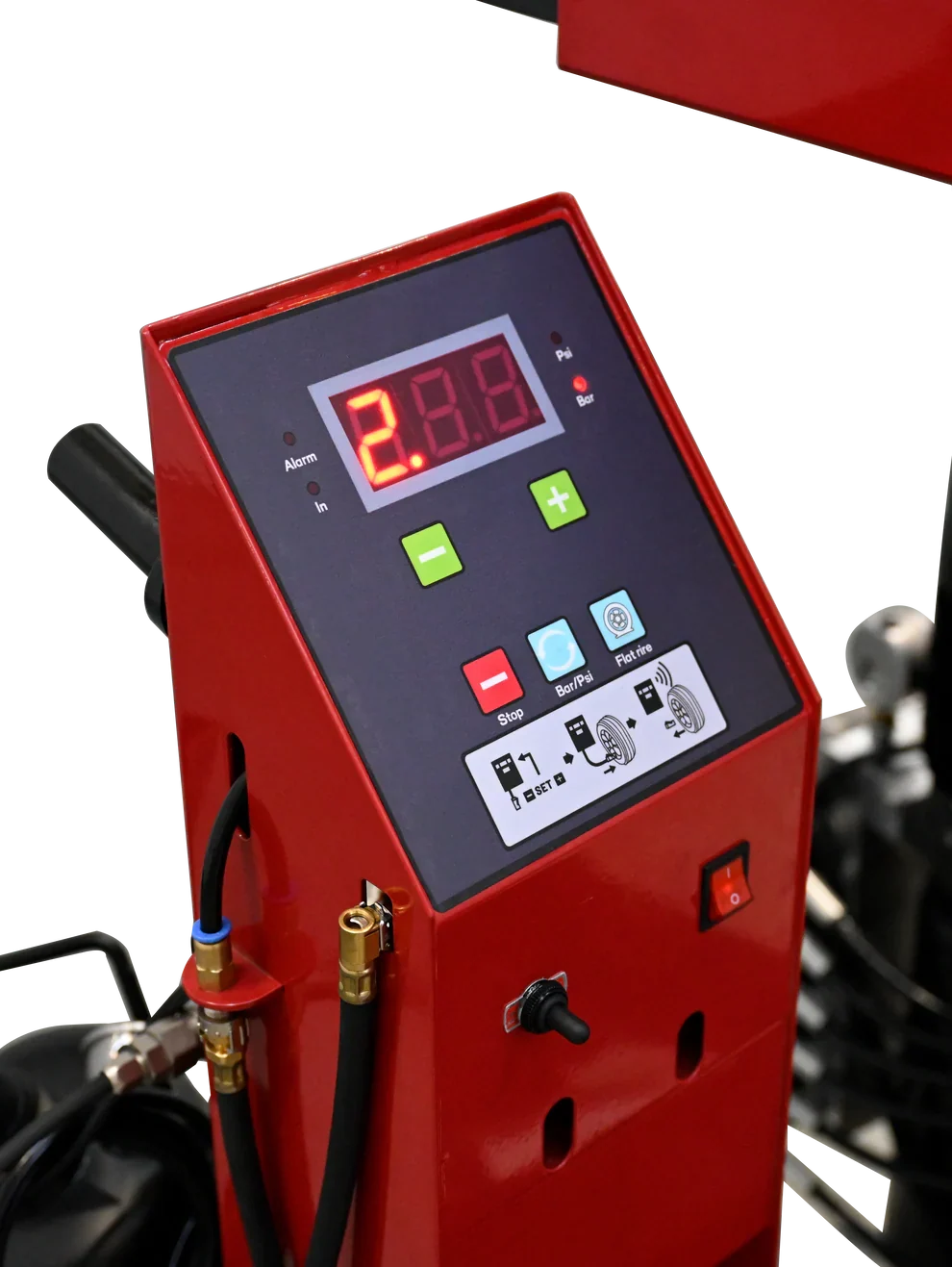 Fortisky FTC-T8 Leverless Center Post Tire Changer - Fully Automatic