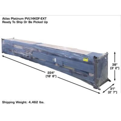 Atlas PVL140F-EXT 14,000 LB Certified Alignment Lift