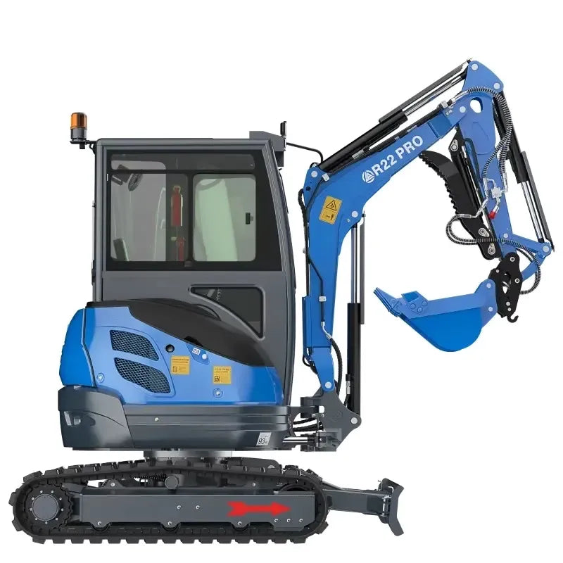 RIPPA R22 Mini Excavator 2.3 Ton with Kubota Engine + 12 FREE Attachments