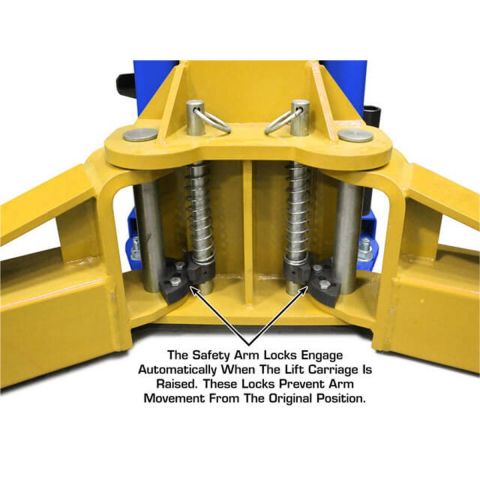 Atlas PVL12 12K Overhead Two Post Lift - ALI Certified