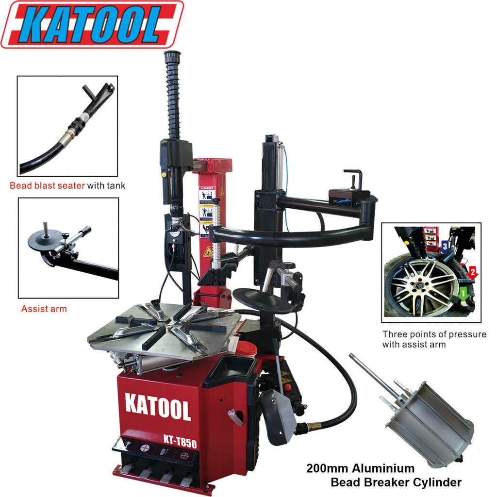 Katool KT-T850 Tilt-back Tire Changer