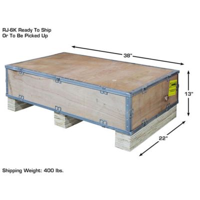 Atlas RJ6BK Rolling Bridge Jack 6,000lb Capacity
