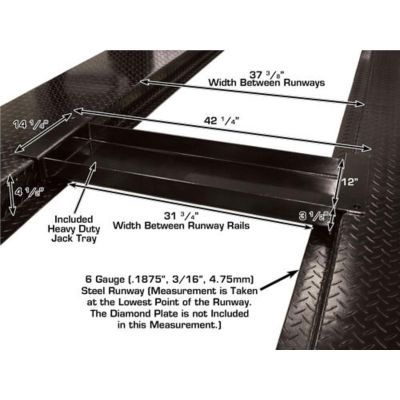 Atlas PRO8000 Portable Hobbyist 4 Post Lift 8000 lb. Capacity