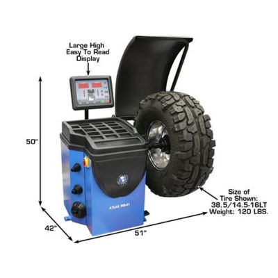 Atlas WB41 Computerized Wheel Balancer