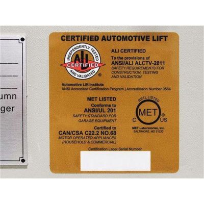 Atlas 6045BC ALI Certified 99,000lb Capacity Battery Powered Mobile Column Lift System